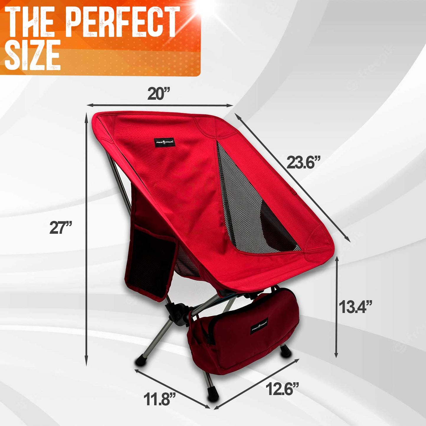 Ultralight Compact Outdoor Camping Tailgate Festival Beach Chair