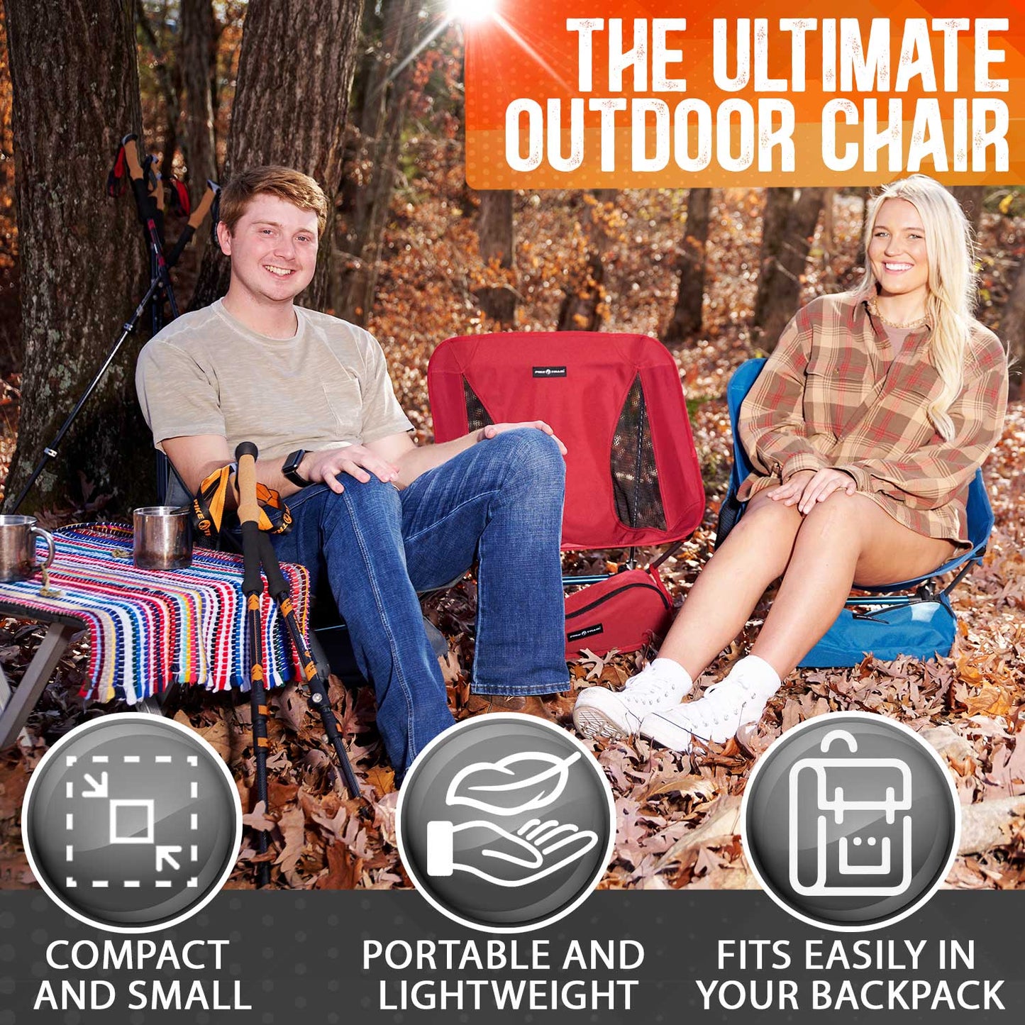 Ultralight Compact Outdoor Camping Tailgate Festival Beach Chair