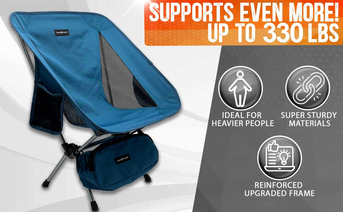 Ultralight Compact Outdoor Camping Tailgate Festival Beach Chair