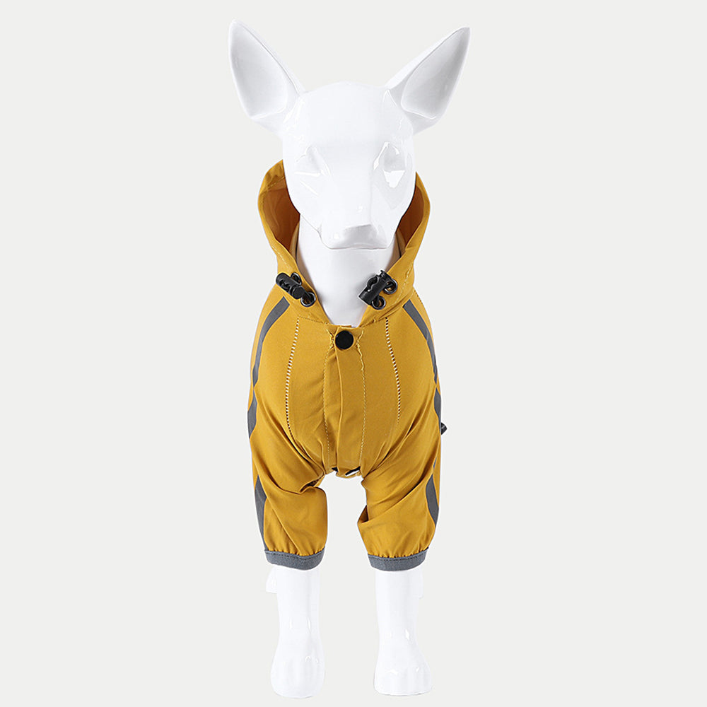 Reflective 4-Leg Dog Raincoat