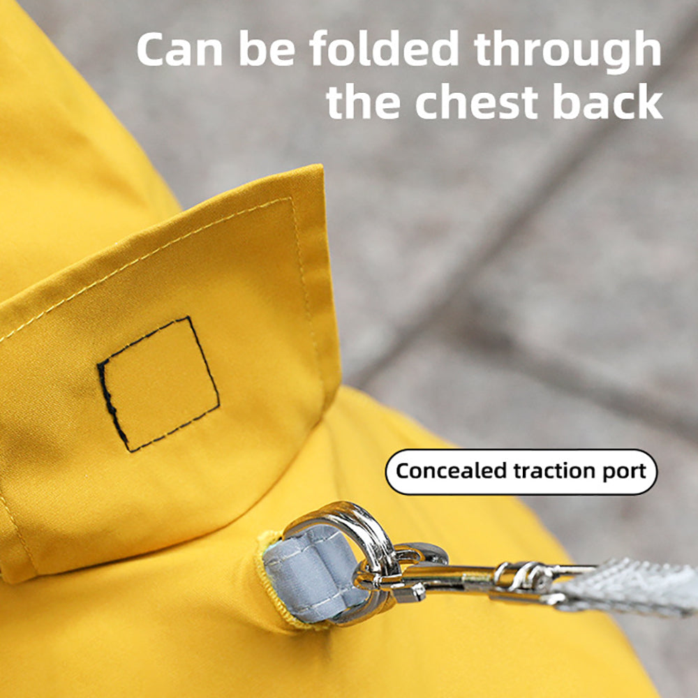 Reflective 4-Leg Dog Raincoat