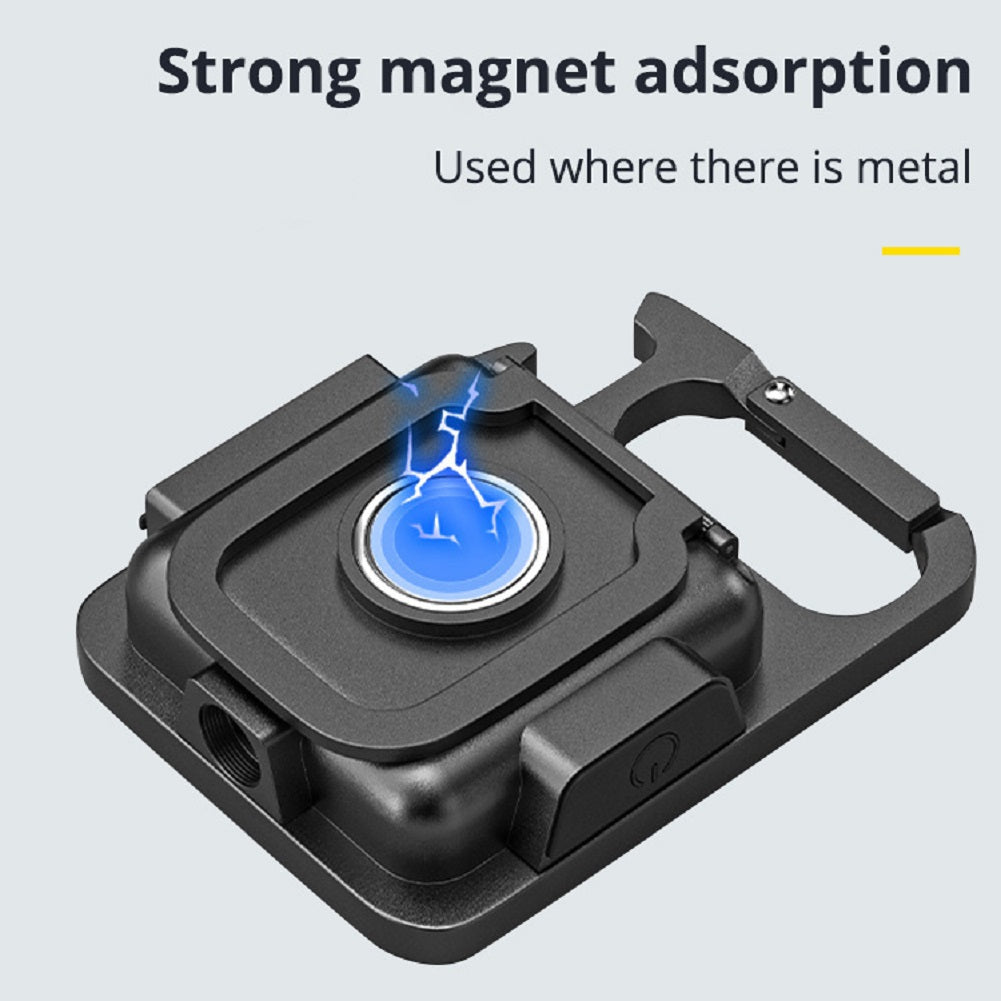 Keyring attachment detail on the rechargeable work light
