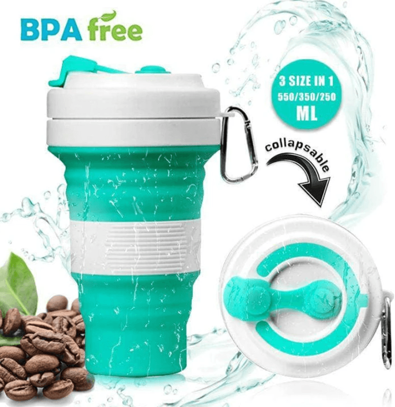 550 mL Collapsible Silicone Travel Mug product image 1