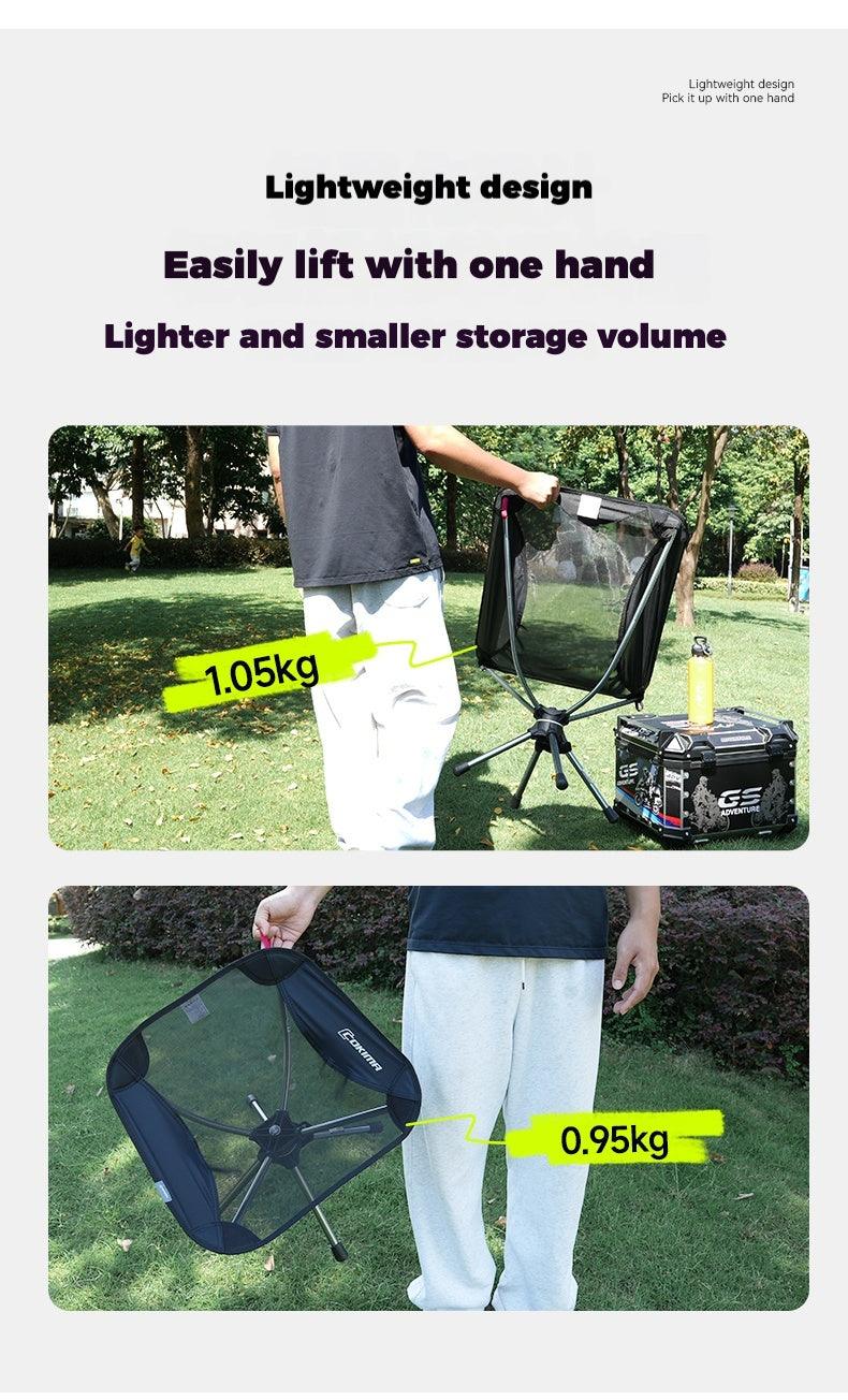 Portable Ultra-Light 360-Degree Swivel Folding Camping Chair