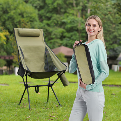 High-Back Aluminum Camping Chair product image 1
