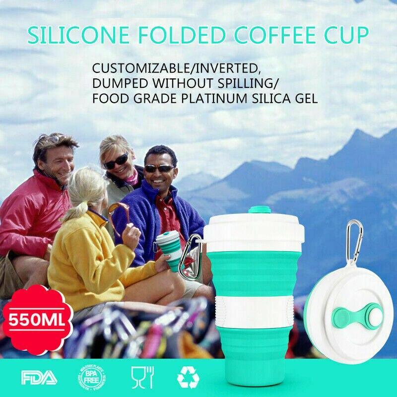 550 mL Collapsible Silicone Travel Mug product image 2