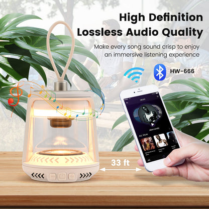 Water-Resistant LED Lantern Speaker product image 7