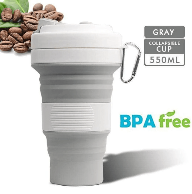 550 mL Collapsible Silicone Travel Mug product image 8
