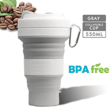 550 mL Collapsible Silicone Travel Mug product image 8