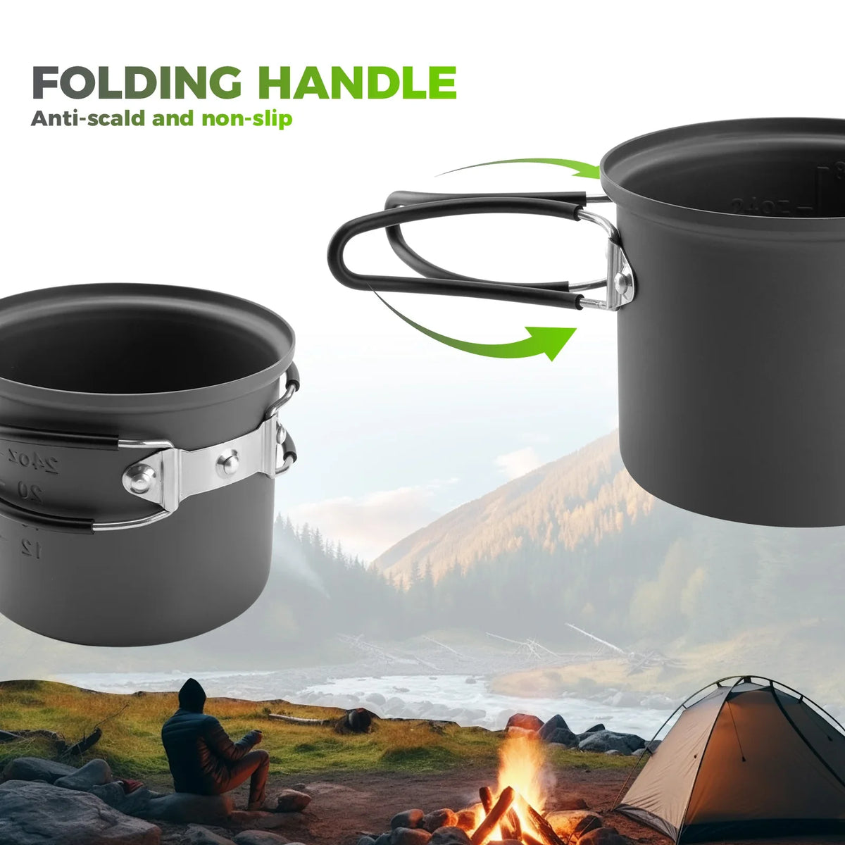 Ultralight Nesting Camping Cookware Set product image 6