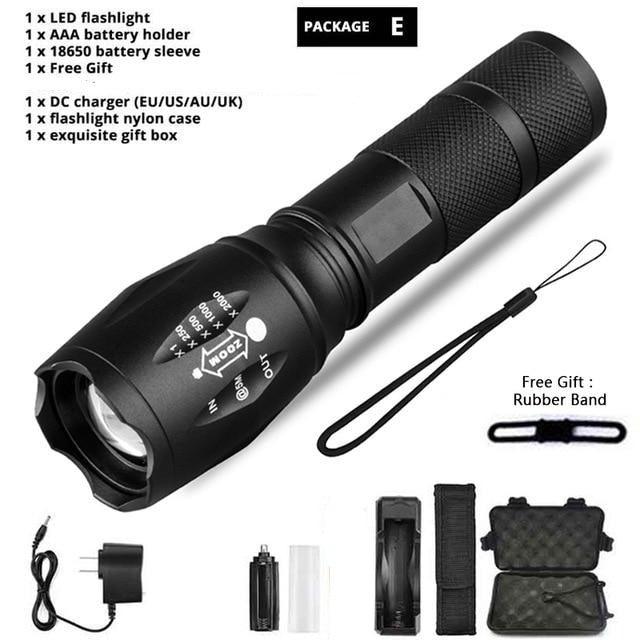 Rechargeable Zoom LED Flashlight with 5 Modes product image 5
