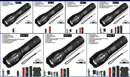 Rechargeable Zoom LED Flashlight with 5 Modes product image 16