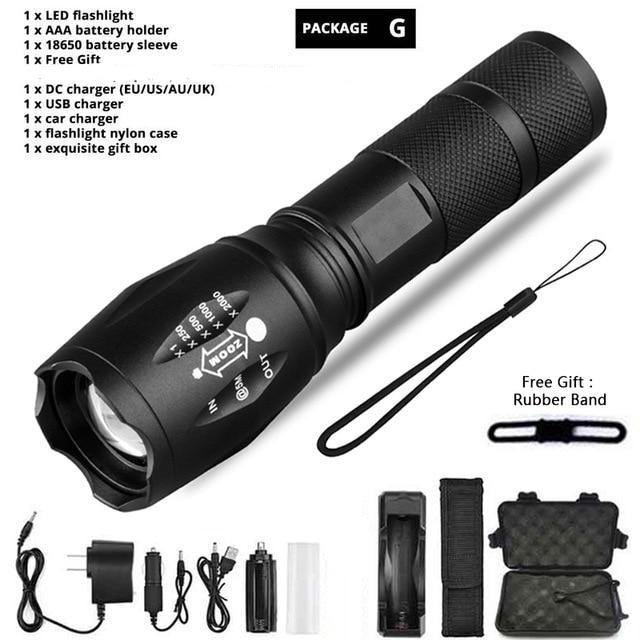 Rechargeable Zoom LED Flashlight with 5 Modes product image 34