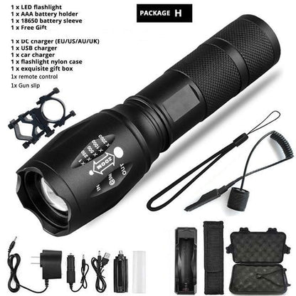 Rechargeable Zoom LED Flashlight with 5 Modes product image 30
