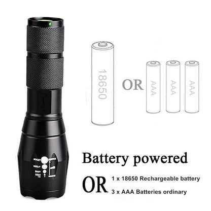 Rechargeable Zoom LED Flashlight with 5 Modes product image 12