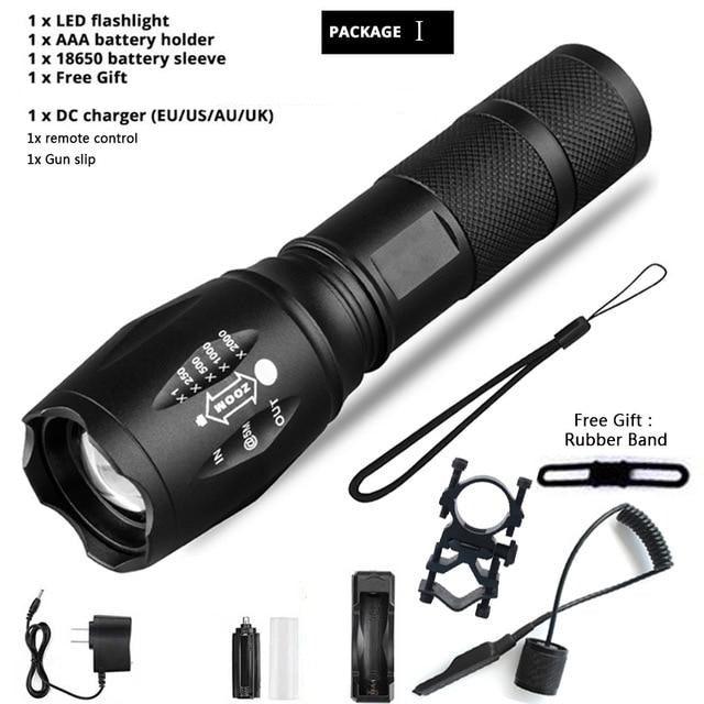Rechargeable Zoom LED Flashlight with 5 Modes product image 26