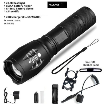 Rechargeable Zoom LED Flashlight with 5 Modes product image 26